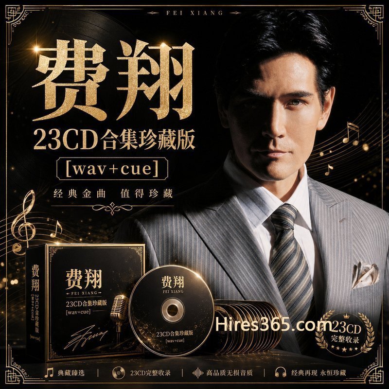 费翔 23CD原盘抓轨珍藏合集 [WAV+CUE]
