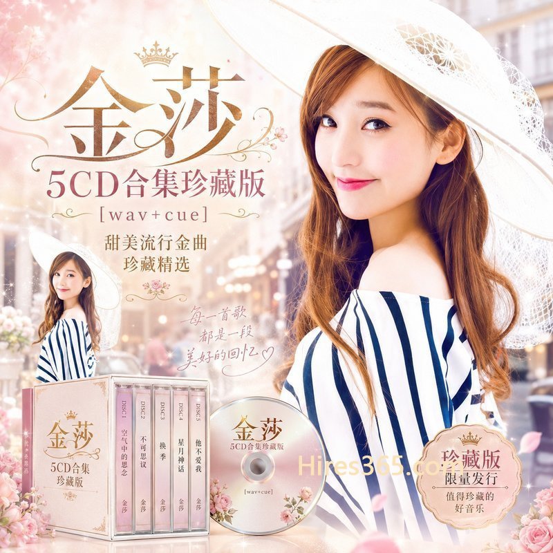 金莎 5CD原盘抓轨珍藏合集 [WAV+CUE]