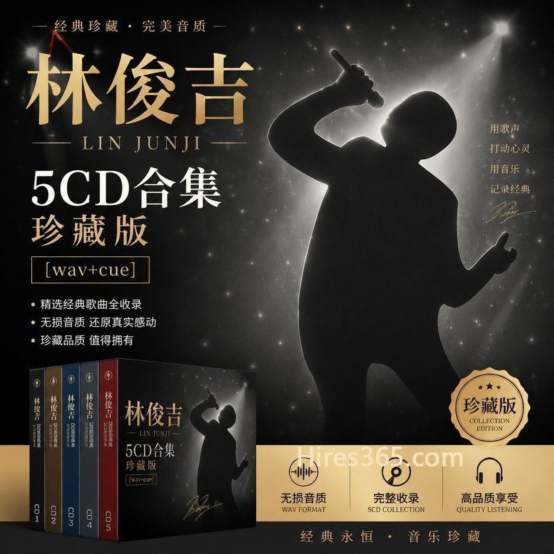 林俊吉 5CD原盘抓轨珍藏合集 [WAV+CUE]