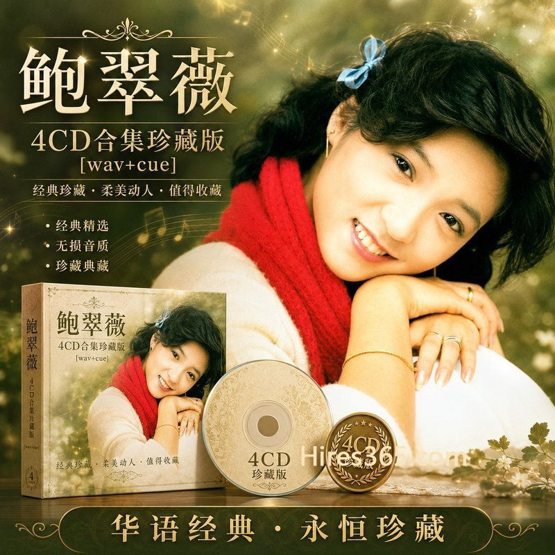 鲍翠薇 4CD原盘抓轨珍藏合集 [WAV+CUE]