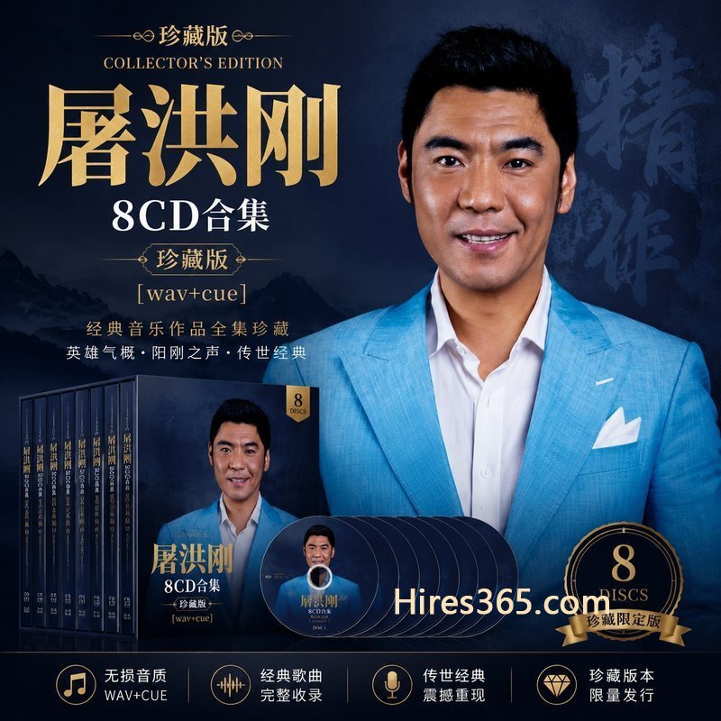 屠洪刚 8CD原盘抓轨珍藏合集 [WAV+CUE]