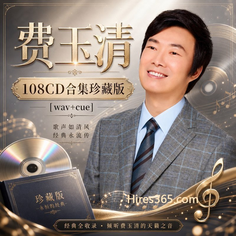 费玉清 108CD原盘抓轨珍藏合集 [WAV+CUE]