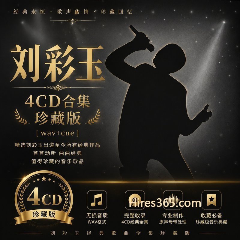 刘彩玉 4CD原盘抓轨珍藏合集 [WAV+CUE]